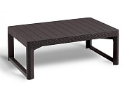 раскладной стол лион (lyon rattan table) коричневый в официальном магазине viva-verde.ru
