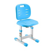 Детский стул FunDesk SST2 Голубой. Растущие парты, парты-трансформер для дома и школы. За такой партой школьник будет учиться на отлично ⭐⭐⭐⭐⭐