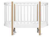 Кроватка Classic (белый)  по выгодным ценам с доставкой по Москве и Регионам от производителя. Более 50 видов детских кроваток, диванов, стульчиков, столов, комплектов. Доставка 24/7. Фирменная гарантия на детскую мебель.