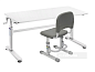 Комплект парта Imparare Grey + стул SST3 Grey Серый