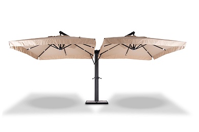 рим зонт 2 купола на металлической опоре в официальном магазине viva-verde.ru