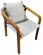 кресло деревянное с подушками tagliamento pablito в официальном магазине viva-verde.ru