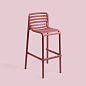 Стул пластиковый барный Nardi Doga Stool