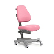 Детское эргономичное кресло Cubby Solidago Grey/Blue с подставкой для ног Розовый. Растущие парты, парты-трансформер для дома и школы. За такой партой школьник будет учиться на отлично ⭐⭐⭐⭐⭐