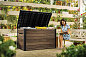 Сундук Деко 870л (Deco deck 870 L Walnut) темно-коричневый