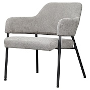 Кресло wendy, фактурный шенилл, серое от производителя. Магазин дизайнерской мебели. ⭐ Более 100 видов столов, стульев, диваны, кресла, обеденные группы, лаунж-зоны.
