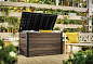 Сундук Деко 870л (Deco deck 870 L Walnut) темно-коричневый