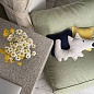Декоративная подушка Dog в сером цвете