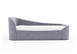 Диван-кровать KIDI Soft с низким изножьем 90*200 см R антивандальная ткань (серый)