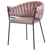 Кресло lind, розовое от производителя. Магазин дизайнерской мебели. ⭐ Более 100 видов столов, стульев, диваны, кресла, обеденные группы, лаунж-зоны.