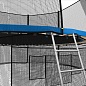 Батут с сеткой Unix 12 FT 3,66 м с лестницей синий