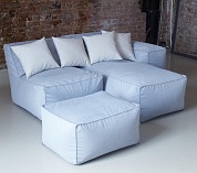 Модульный диван с наклонной спинкой купить по цене от 1950 руб от производителя. Более 100 видов диванов, кресел, пуфы, лежаки, кресло-мешок