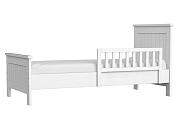 Кровать подростковая Wood (белый)  по выгодным ценам с доставкой по Москве и Регионам от производителя. Более 50 видов детских кроваток, диванов, стульчиков, столов, комплектов. Доставка 24/7. Фирменная гарантия на детскую мебель.