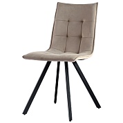 Стул tristan, велюр, серый от производителя. Магазин дизайнерской мебели. ⭐ Более 100 видов столов, стульев, диваны, кресла, обеденные группы, лаунж-зоны.