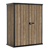 Шкаф Вертикальный (Vertical Shed) 1400 L светло-коричневый Ashwood